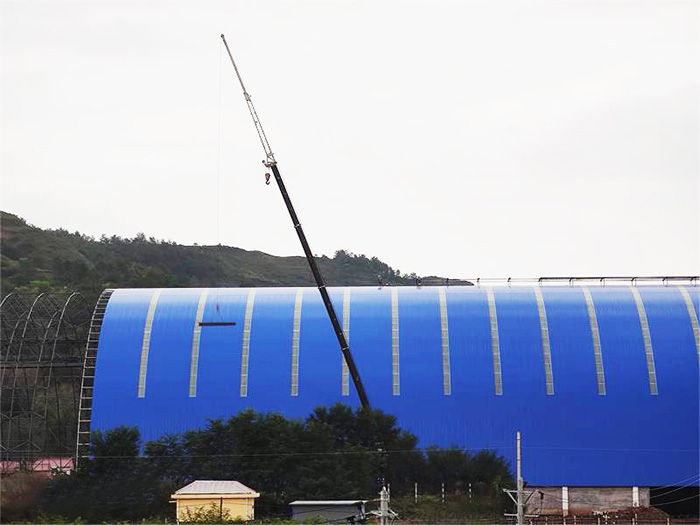 江都煤棚网架工程